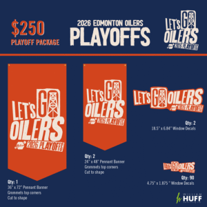 2026 Edmonton Oilers Playoff Package - $250